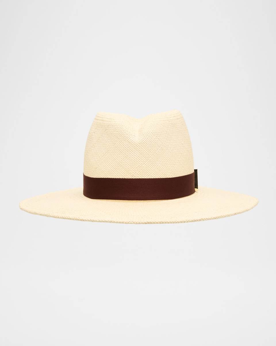Jeanne Straw Fedora Hat